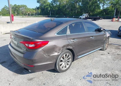 2017 Hyundai Sonata Sport z USA, uszkodzony, nr VIN 5NPE34AF4HH503780